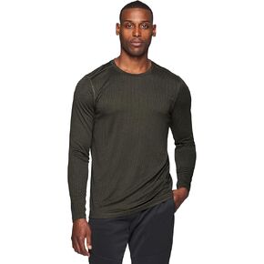RBX Active Men's Athletic Fit Performance Top Crewneck Long Sleeve Tee for Men