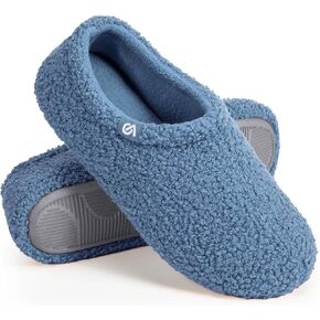 VeraCosy Women's Fuzzy Teddy Memory Foam Slippers, Lightweight Bedroom House Shoes