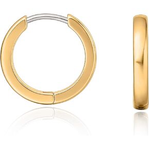 Limerencia G23 Pure Titanium Hypoallergenic Huggie Hoop Earrings for Women Girls Sensitive Ears