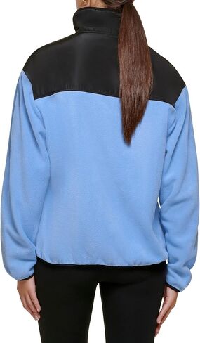 DKNY Women's Sport Full Zip Hybrid Polar Fleece Jacket in Kuwait