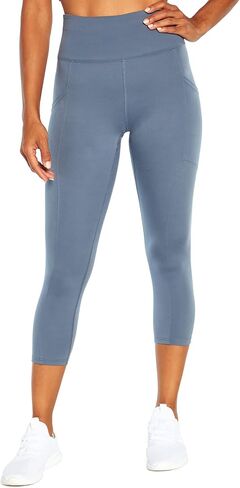 Balance Collection Womens Easy Eclipse High Rise Pocket Capri Legging in Kuwait