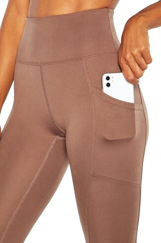 Balance Collection Womens Easy Eclipse High Rise Pocket Capri Legging in Kuwait