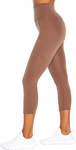 Balance Collection Womens Easy Eclipse High Rise Pocket Capri Legging in Kuwait