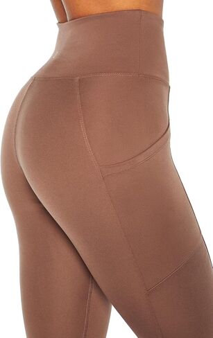 Balance Collection Womens Easy Eclipse High Rise Pocket Capri Legging in Kuwait