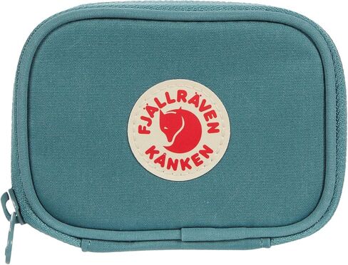 Fjällräven Kanken Card Wallet for Men, and Women - Zippered Compartment with Interior Coin Pocket, Exterior Sleeve, and Durable Design in Kuwait