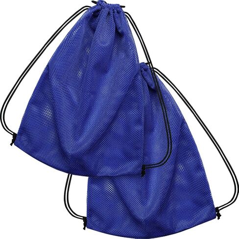 Frienda Mesh Drawstring Backpack Bag Multifunction Mesh Bag for Swimming, Gym, Clothes (Black) in Kuwait