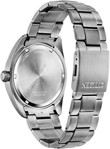 Citizen Men's Sport Casual Garrison 3-Hand Day/Date Eco-Drive Watch, Arabic Markers, Super Titanium®, Sapphire Crystal, Field Watch in Kuwait
