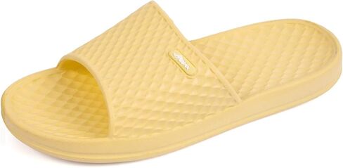 FUNKYMONKEY Women's Shower Slides, Lightweight Quick-Dry EVA Slippers | All-Weather Non-Slip Quick-Dry Sandals | Versatile Indoor/Outdoor Footwear for Home, Pool, Shower & Beach in Saudi Arabia