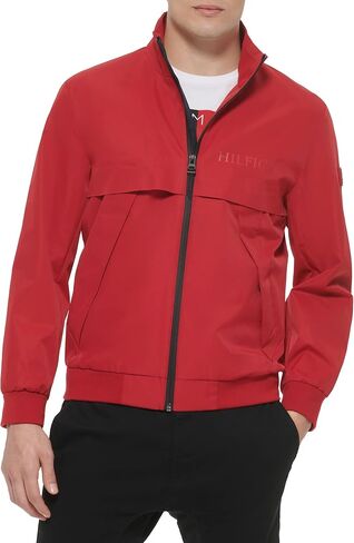 Tommy Hilfiger Men's Clean Logo Bomber in Saudi Arabia