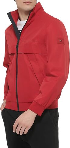 Tommy Hilfiger Men's Clean Logo Bomber in Saudi Arabia
