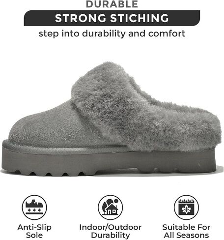 Project Cloud 100% Genuine Leather Memory Foam Slippers for Women Footwear | Memory Foam Cushioning; Genuine Leather Upper; Non-Slip Sole; Lightweight Design for Everyday Comfort and Support All-Day Use in Saudi Arabia