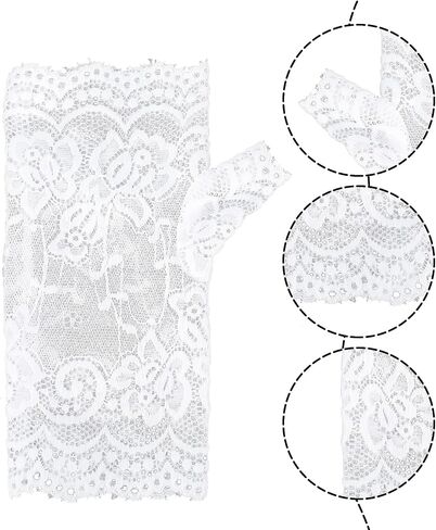 Women Short Lace Gloves Fingerless Floral Gloves Bridal Wedding Gloves Tea Party Gloves for Opera Evening Dinner Party in Saudi Arabia