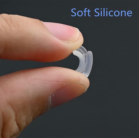 نظارات شمسية من NLQHOPTS مع 5 أزواج من نظارات الأنف من السيليكون الناعم في حماية الأنف، وسادات جسر الأنف البديلة للنظارات لإطار النظارات الشمسية ماوي (11 مم، مربعة/مستطيلة) in Kuwait