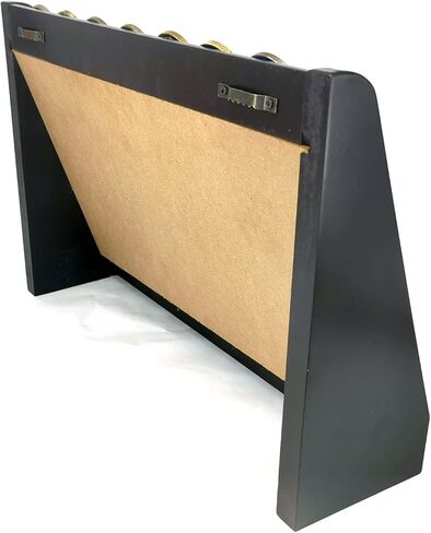 جويجولز حامل عرض العملات المعدنية مصنوع يدويًا من الخشب الرائع مكون من 4 صفوف من الخشب in Kuwait