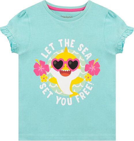 Pinkfong Girls Top and Leggings Set Baby Shark in Saudi Arabia