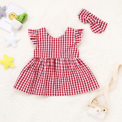 طقم عصابات رأس أزرق مكشكش قصير الأكمام + ملابس طفلة جينز ممزق in Kuwait