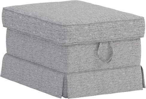 غطاء ايكتورب العثماني من البوليستر ذو الكتان هو غطاء قابل للتخصيص لغطاء مسند القدمين IKEA Ektorp (عثماني من البوليستر) in Kuwait