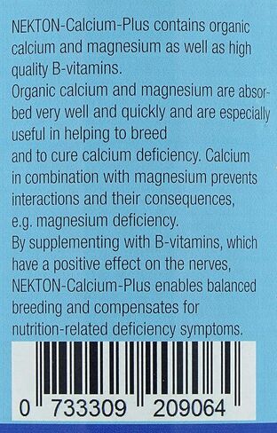 Nekton Calcium Plus - كالسيوم مع المغنيسيوم والفيتامينات 35g/1.23 oz in Kuwait