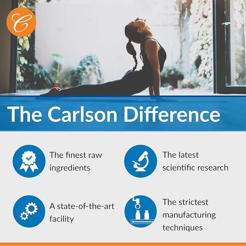 Carlson - Nutra-Support Bone, Calcium, Magnesium & Vitamin D3, Bone Health, Calcium Absorption & Optimal Wellness, 180 Softgels in Saudi Arabia