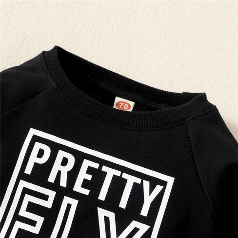 Honykids Toddler Infant Baby Boy Clothes Long Sleeve Sweatshirts+Pants Fall Winter Outfits in Kuwait