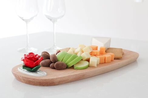 Nora Fleming Roses are Red (Red Rose) A276 - Hand-Painted Ceramic Valentine's Day Décor - Spring Minis for The Home and Office in Kuwait