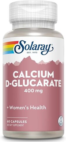 Solaray Calcium D-Glucarate, Capsule (Btl-Plastic) 400mg | 60ct in Saudi Arabia