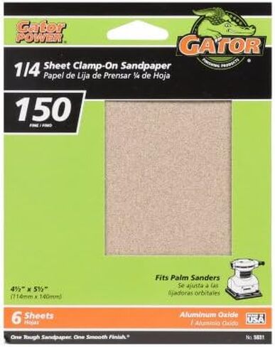 ALI INDUSTRIES 5031 150 6CT Grit Sandpaper, 4-Inch x 5-Inch in Saudi Arabia