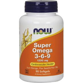 NOW Foods - Super Omega 3-6-9 1200 mg. - 90 Softgels in Kuwait