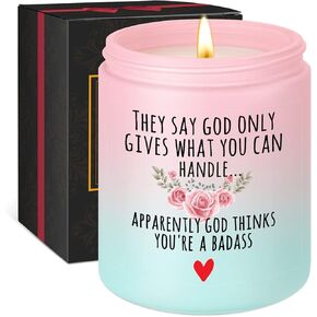 GSPY Candle, Get Well Soon Gifts for Women, Get Well Gifts, Breast Cancer Gifts for Women, Comfort Items for Cancer Patients, Chemo, After Surgery Recovery Gifts, Encouragement Gifts for Women
