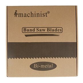 Imachinist S105341014 M42 Bi-Metal Bandsaw Blades 105" X 3/4" X 10/14tpi for Metal Variable Teeth in Kuwait