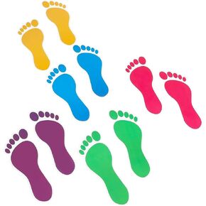 Kids Footprint Decal Stickers for Classroom Decor (32 Pairs) in Saudi Arabia