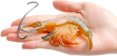 2 قطعة تمثال جراد البحر الجمبري الاصطناعي محاكاة جراد البحر نموذج الجمبري وهمية الشكل لشاطئ البحر ديكور المنزل حفلة عيد ميلاد in Kuwait