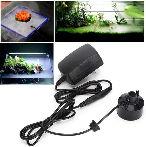 Fish Tank Fog ker, Aquarium Ultrasonic st ker Fogger Water Fountain Atozer Hudifier for Aquarium Fish Tank Home Office in Saudi Arabia