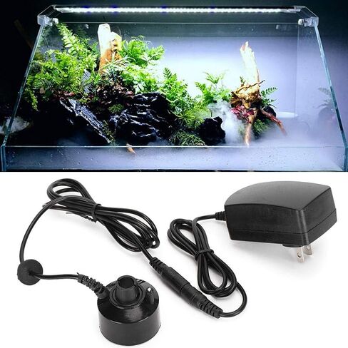 Fish Tank Fog ker, Aquarium Ultrasonic st ker Fogger Water Fountain Atozer Hudifier for Aquarium Fish Tank Home Office in Saudi Arabia