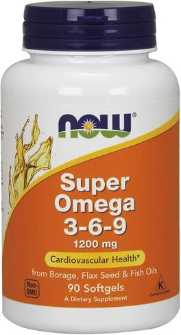 NOW Foods - Super Omega 3-6-9 1200 mg. - 90 Softgels in Saudi Arabia