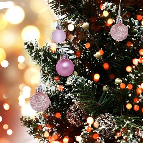 GOOTRADES Set of 24 Mini Shatterproof Christmas Balls Tree Ornaments Party Decoration, 3cm/1.18inch (Green) in Saudi Arabia