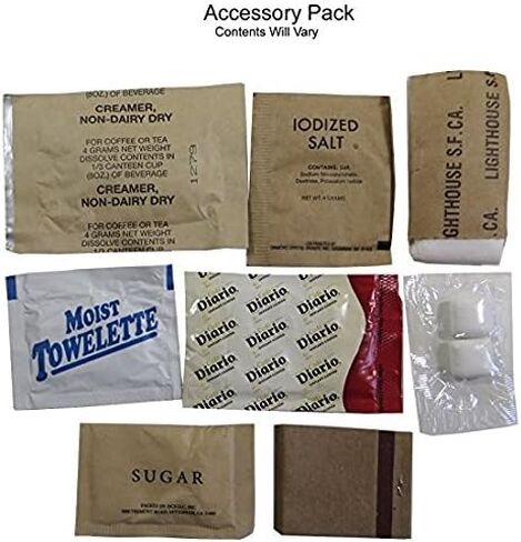 MREs (Meals Ready-to-Eat) Genuine U.S. Military Surplus Assorted Flavor (3-Pack) MRE in Saudi Arabia