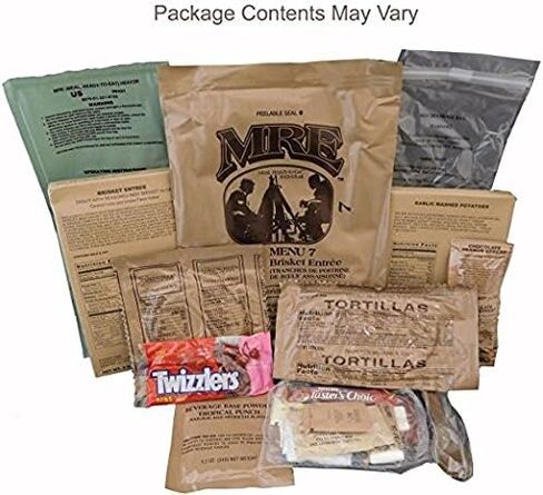 MREs (Meals Ready-to-Eat) Genuine U.S. Military Surplus Assorted Flavor (3-Pack) MRE in Saudi Arabia