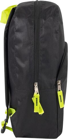 Color Block Backpacks for School Boys and Girls, 15 Inch Two Tone Backpack for Classroom, Work, Travel for Kids and Adults in Saudi Arabia