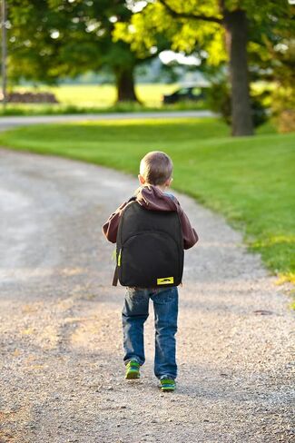 Color Block Backpacks for School Boys and Girls, 15 Inch Two Tone Backpack for Classroom, Work, Travel for Kids and Adults in Saudi Arabia