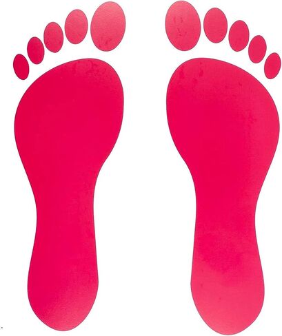 Kids Footprint Decal Stickers for Classroom Decor (32 Pairs) in Saudi Arabia