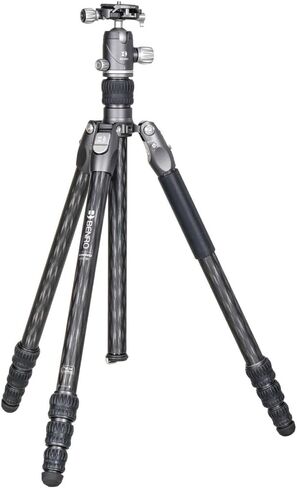 حامل ثلاثي من ألياف الكربون من سلسلة Benro Rhino FRHN34C ورأس VX30 بأربعة أقسام in Kuwait