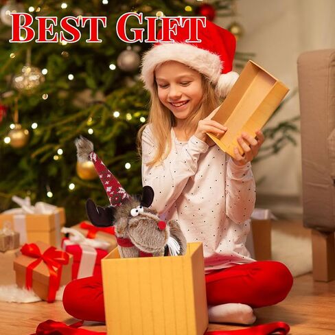 الرنة عيد الميلاد الديكور عيد الميلاد ديكور الغزلان - التماثيل السويدية سانتا الأيائل زينة طاولة عيد الميلاد اليدوية أفخم التماثيل الجاموس منقوشة للمنزل عطلة ديكور داخلي in Kuwait