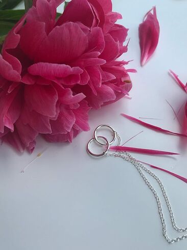 قلادة تذكارية لاجهاض الاجهاض، هدية تذكارية لفقدان الحمل للام، هدية تذكارية من الأم إلى الملاك، مجوهرات لذكرى الطفل، صغير، نحاس، بدون احجار كريمة in Kuwait