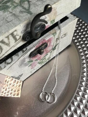 قلادة تذكارية لاجهاض الاجهاض، هدية تذكارية لفقدان الحمل للام، هدية تذكارية من الأم إلى الملاك، مجوهرات لذكرى الطفل، صغير، نحاس، بدون احجار كريمة in Kuwait