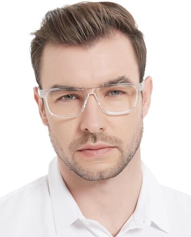 MARE AZZURO Retro Big Reading Glasses Men Lightweight Readers 1.0 1.25 1.5 1.75 2.0 2.25 2.5 2.75 3.0 3.5 4.0 5.0 6.0 in Saudi Arabia