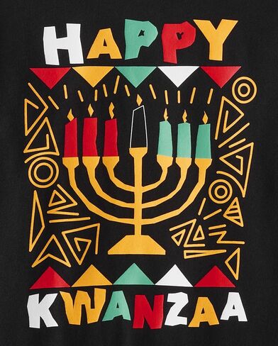 The Children's Place Baby and Toddler Long Sleeve Graphic T-Shirt, Kwanza Family, 3T in Saudi Arabia