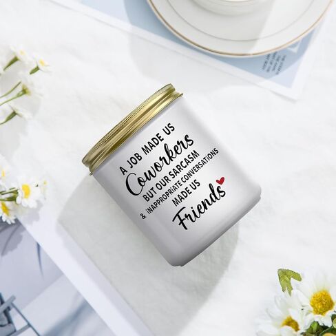 Jonico Gifts for Coworkers - Retirement Gifts for Women Men, Coworker Leaving Gifts, Going Away Goodbye Farewell Gifts for Coworkers, Coworker Gifts for Women, Lavender Scented Candle in Saudi Arabia