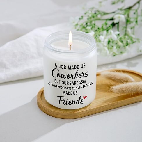 Jonico Gifts for Coworkers - Retirement Gifts for Women Men, Coworker Leaving Gifts, Going Away Goodbye Farewell Gifts for Coworkers, Coworker Gifts for Women, Lavender Scented Candle in Saudi Arabia