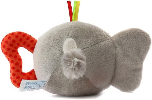 Gund Baby Flappy Elephant Silly Sounds Light Up Plush Ball, Gray, 6" in Saudi Arabia